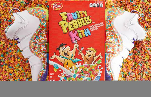 Cereal Lebron James Collaboration Shoes Nike LeBron 12 GS "Cereal" Official Look Nice Kicks
