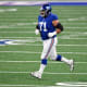 New York Giants guard Will Hernandez (71) runs onto the field to play a snap against the Philadelphia Eagles in the second half. The Giants defeat the Eagles, 27-17, at MetLife Stadium on Sunday, Nov. 15, 2020.