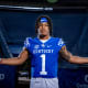 UK junior wide receiver Wan Dale Robinson at the UK media day.