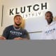 Washington Commanders DE Chase Young and Klutch Sports Group founder Rich Paul at the Klutch Athletics by New Balance celebratory launch event in Kansas City, Missouri. (Photo provided by New Balance)