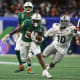 Dec 16, 2023; Atlanta, GA, USA; Florida A&amp;M Rattlers running back Terrell Jennings (23) runs the ball against the Howard Bison in the first half at Mercedes-Benz Stadium.