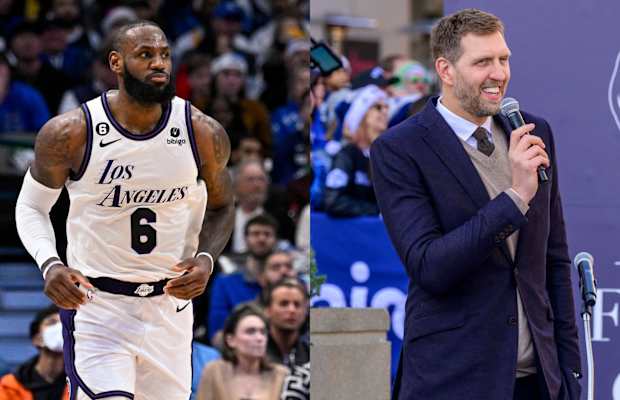 lebron james dirk nowitzki