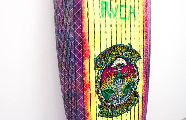 In a wave of color, RVCA launches a line of eye-dazzling surfboards