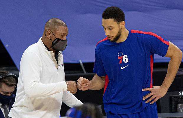 Doc Rivers on Simmons's Future: 'We Would Love to Get Ben Back'