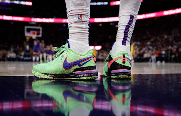 LeBron James' New Shoes Drop in 'Ghost Green' Colorway