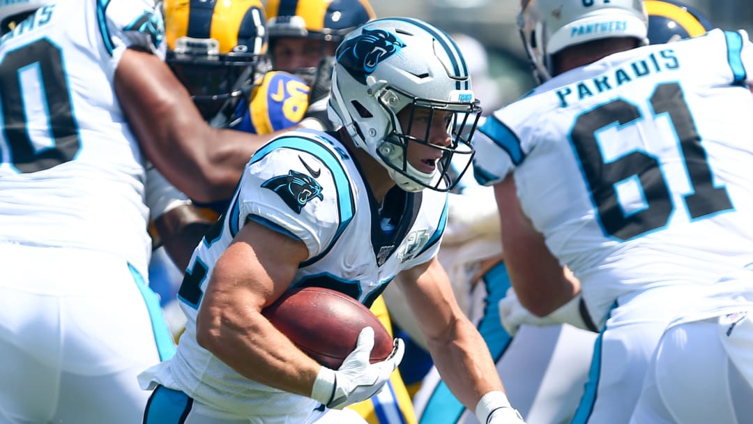 Watch Christian McCaffrey Score First Touchdown of Season for Panthers