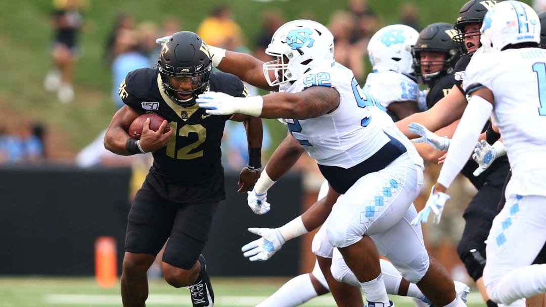 Film Study: How Did The Tar Heels Defense Fare Against Wake Forest’s RPO?