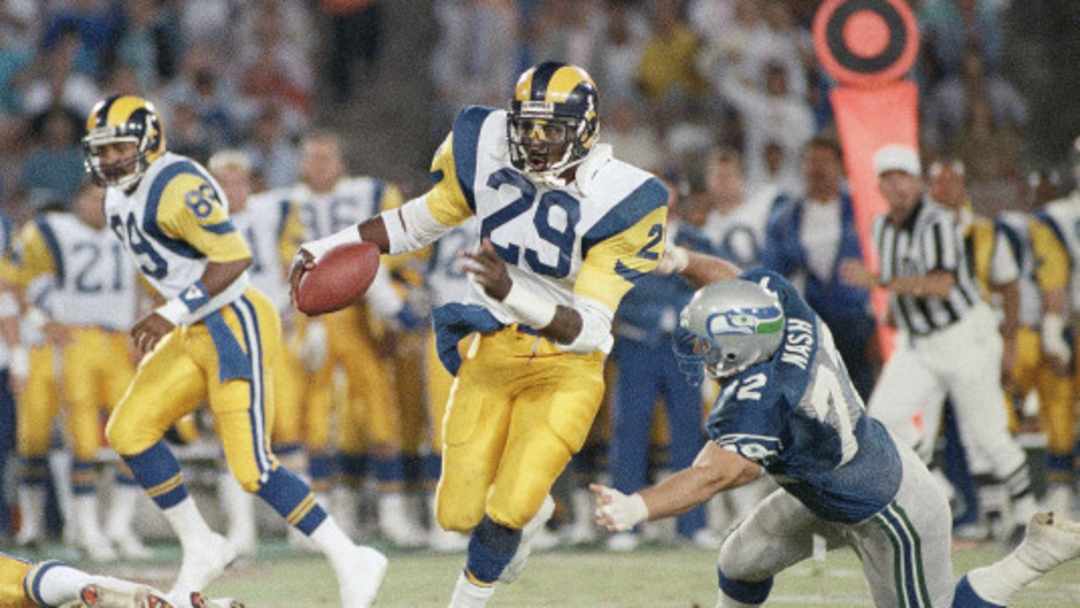 Eric Dickerson with an update at halftime