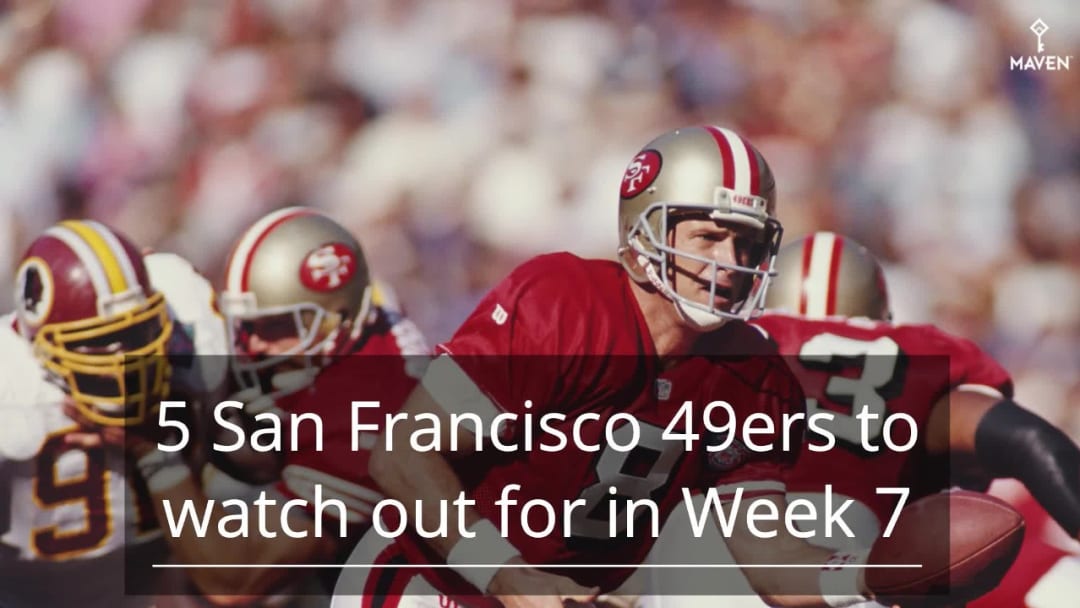 5 San Francisco 49ers to watch out for in Week 7