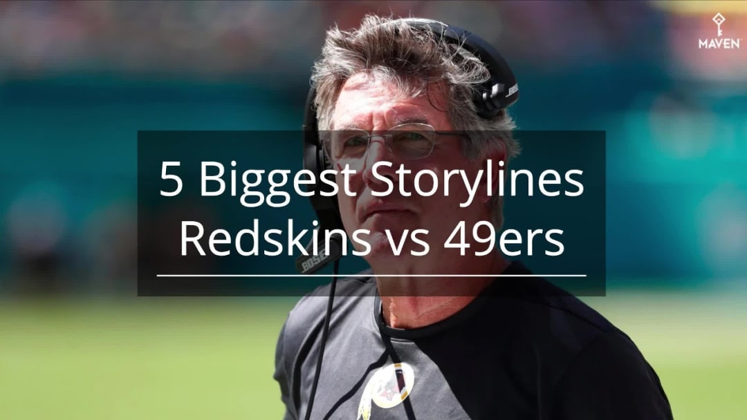 5 Biggest Storylines: Redskins vs 49ers in Week 7