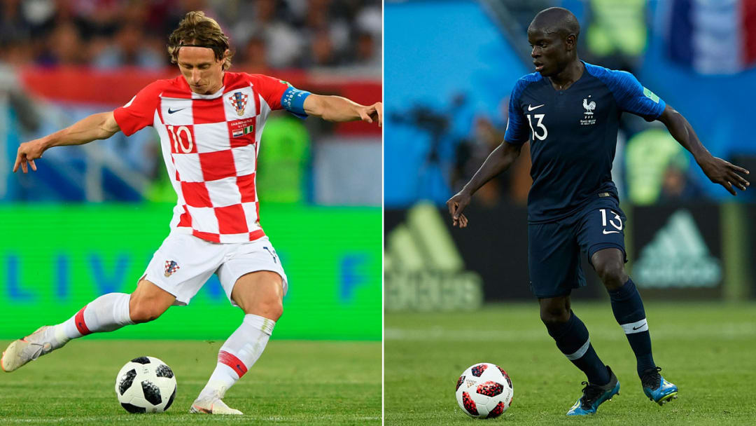 The Numbers Behind Kante, Modric's World Cup Dominance for France, Croatia