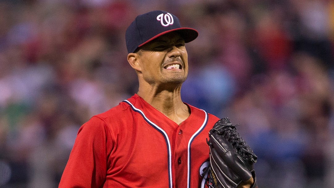 Jeremy Guthrie’s return to majors quickly turns to disaster as Phillies drub Nationals