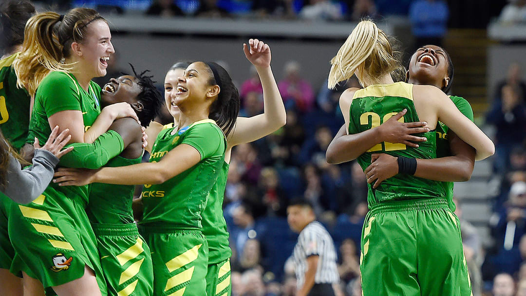 Women’s Sweet 16 roundup: Oregon stuns Maryland; UConn tops UCLA