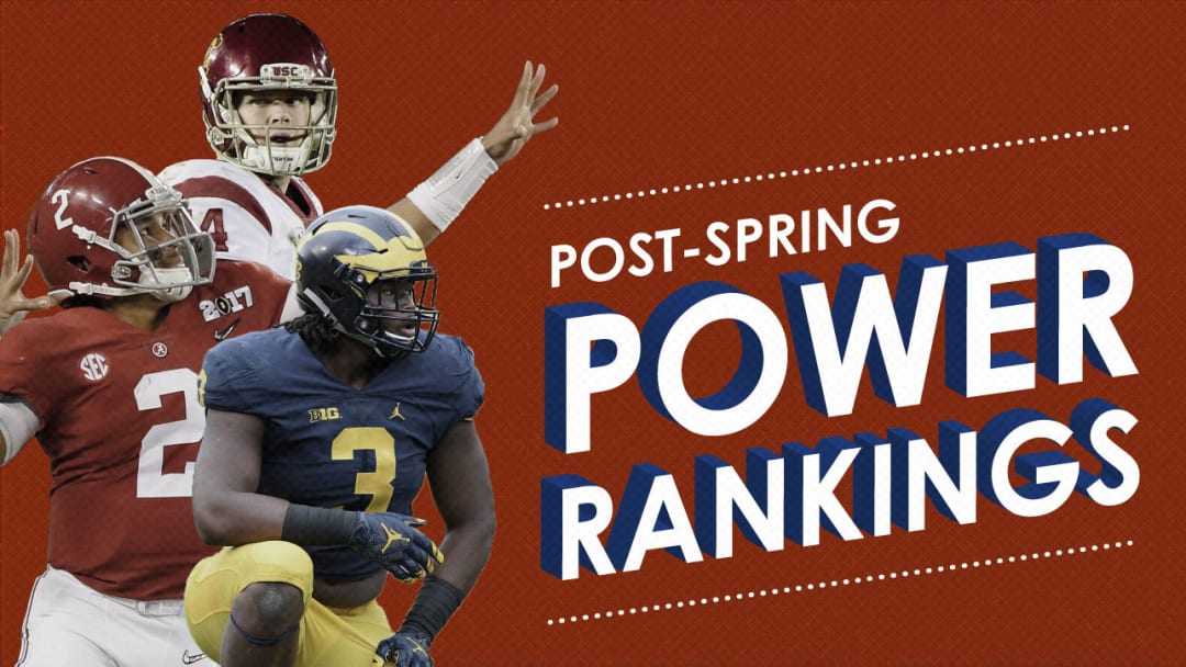 Post-Spring Power Rankings: Alabama leads SI's top 25 after spring practice
