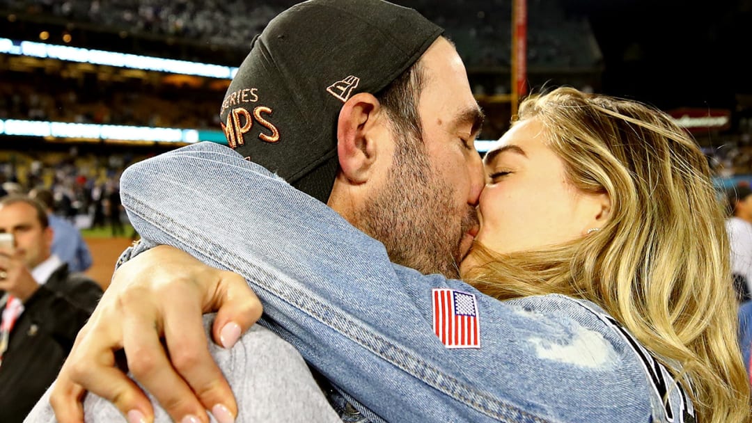 Watch: Kate Upton, Husband Justin Verlander Tease Each Other as She Pushes Him Up a Hill