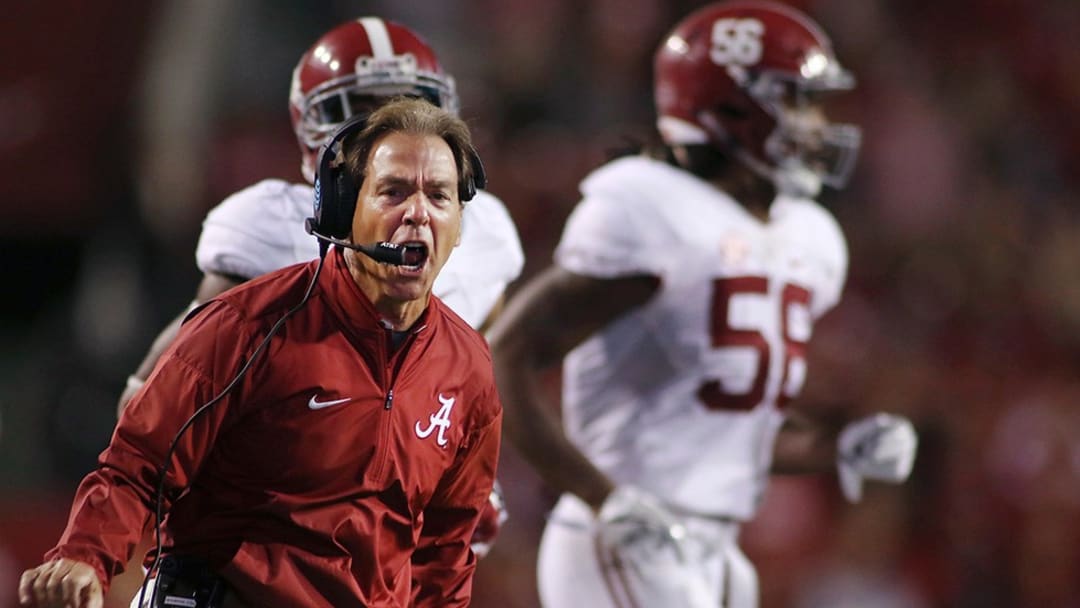 Alabama head coach Nick Saban receives ‘no bulls--t’ birthday gift days before LSU game