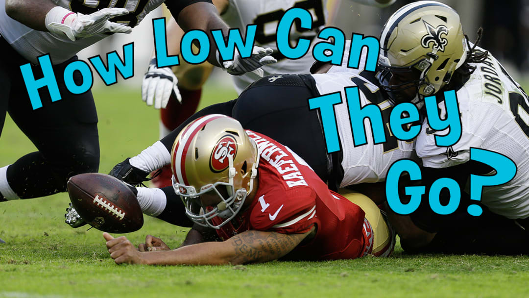 How Low Can They Go? A Seuss-inspired examination of the San Francisco 49ers