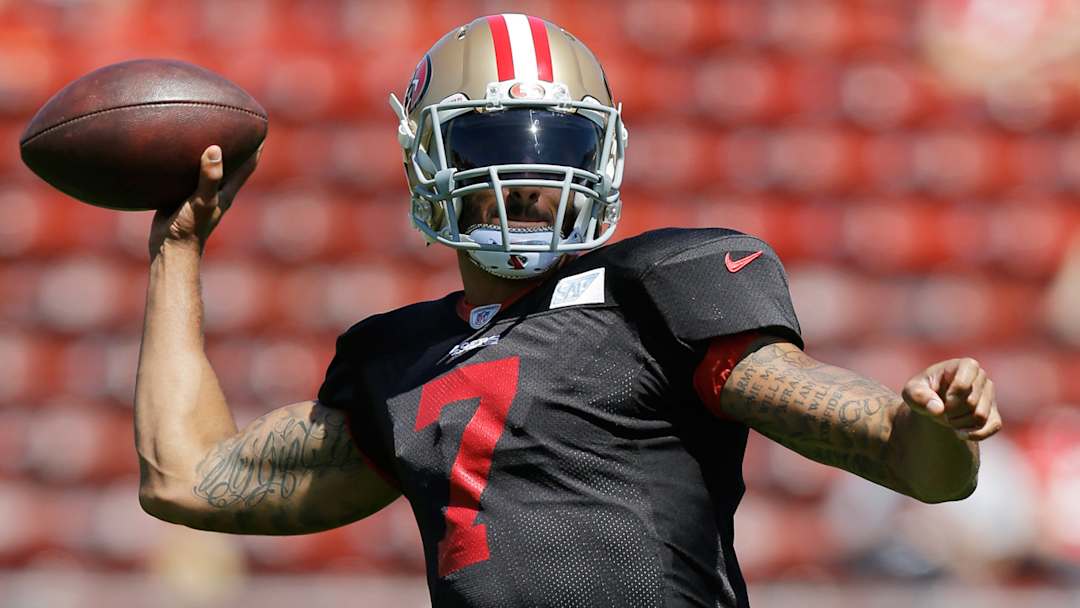 Live from Santa Clara: 49ers quarterback battle tilting away from Colin Kaepernick