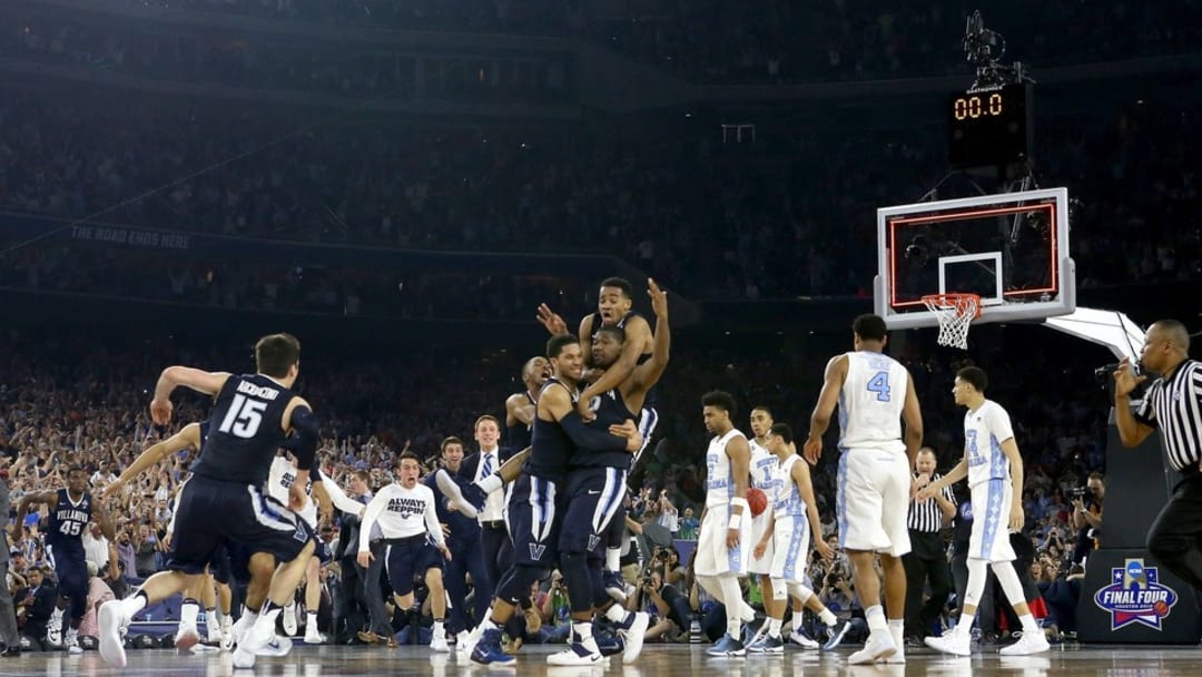 Watch: Security guard at championship game has awesome reaction to game-winner