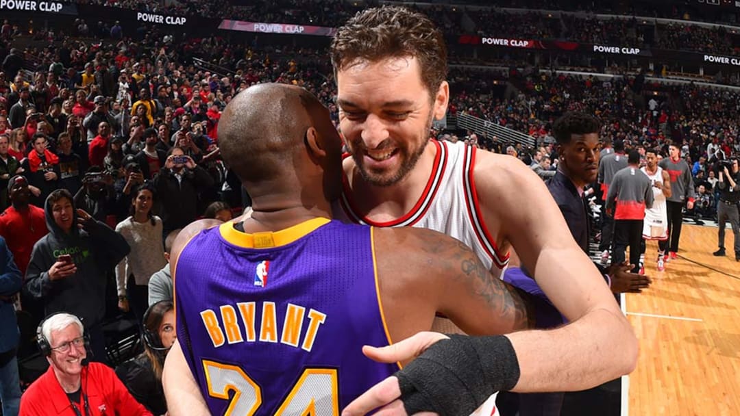 Swan Song: Pau Gasol says goodbye to retiring Kobe Bryant