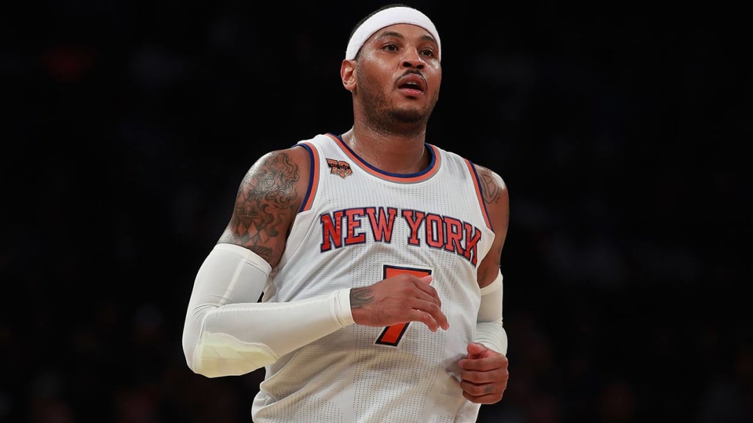 Carmelo Anthony: 'Scary' Talking To Kids About Donald Trump