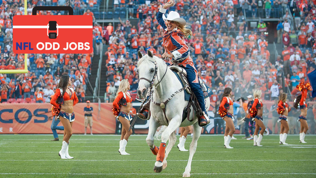 NFL Odd Jobs: A day with the poop-scooping entourage of the Broncos’ mascot