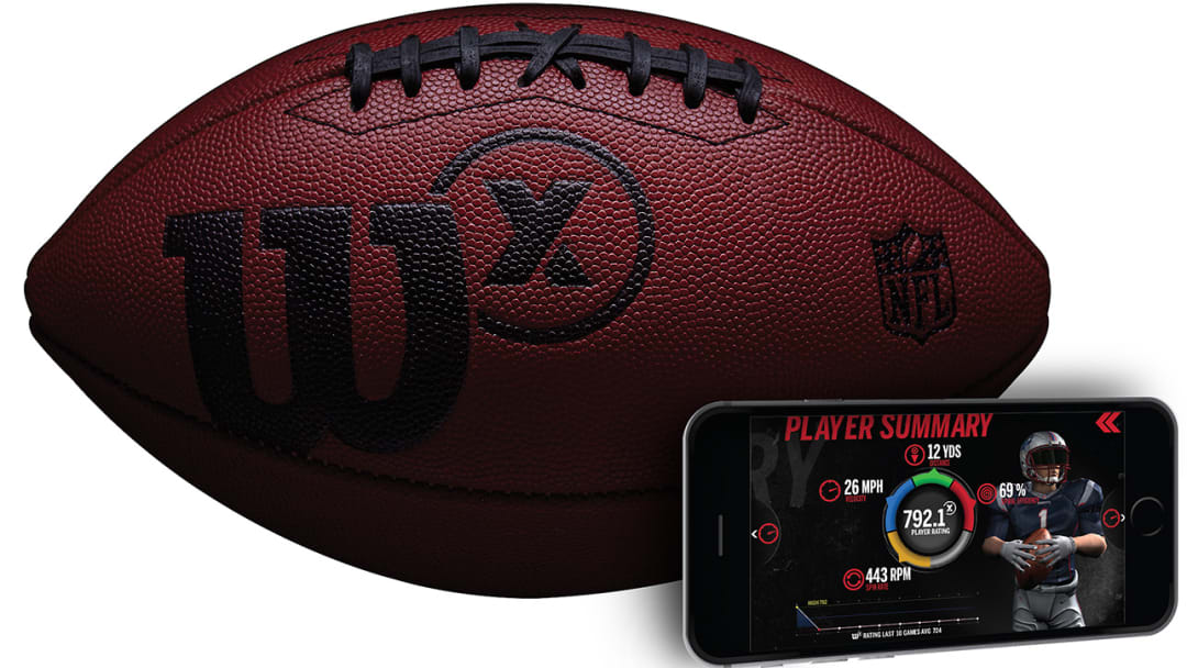 Wilson introduces the world's first-ever smart football