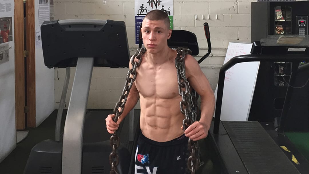 Rare breed: An undefeated wrestling standout's intense regimen