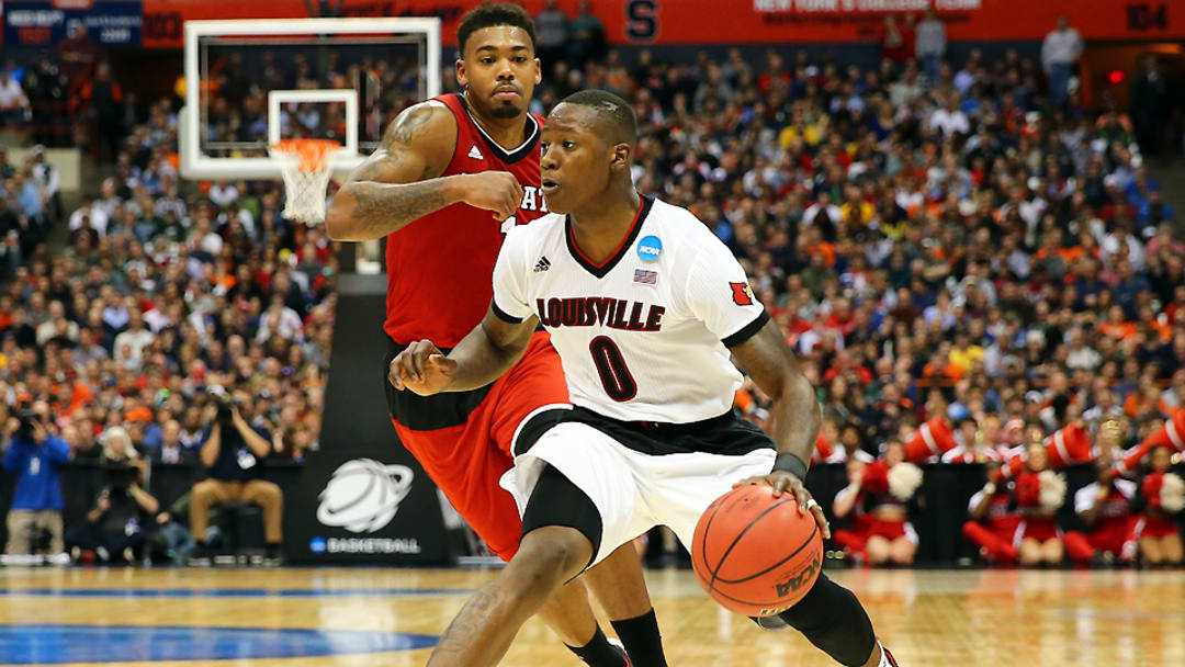 Behind Terry Rozier's double double, Louisville advances to Elite Eight