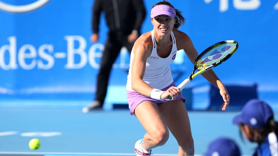 With six WTA, five major doubles titles in '15, Martina Hingis is on cloud nine
