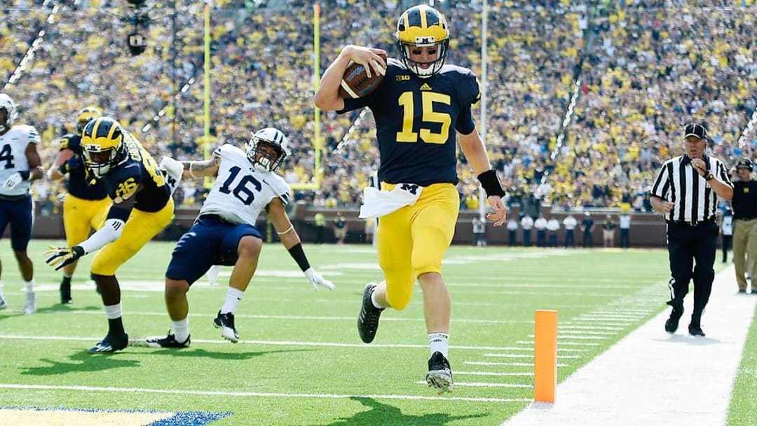 Michigan gets first signature win of Jim Harbaugh era in shutout of BYU