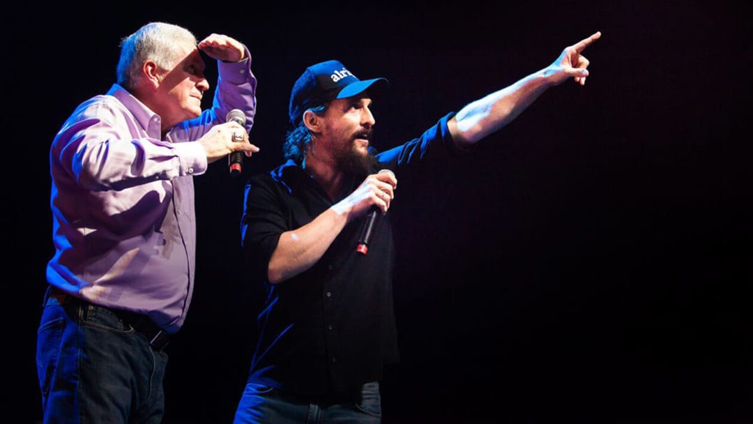 Only in Austin: Mack Brown, Matthew McConaughey and Texas connection