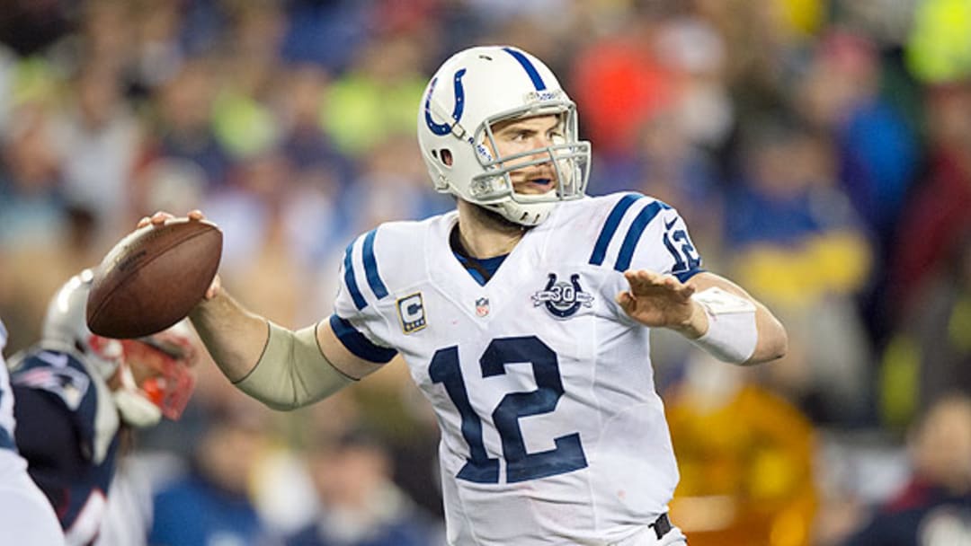 Colts QB Andrew Luck not concerned with Colin Kaepernick's mega-deal with 49ers