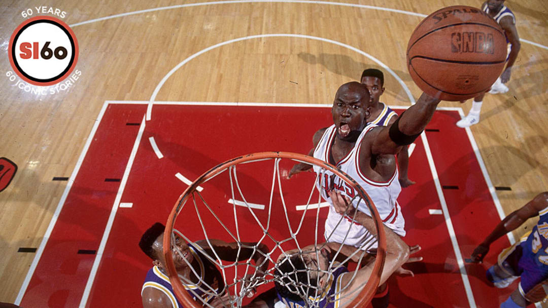 A Hero For The Wired World: Michael Jordan reaches new heights