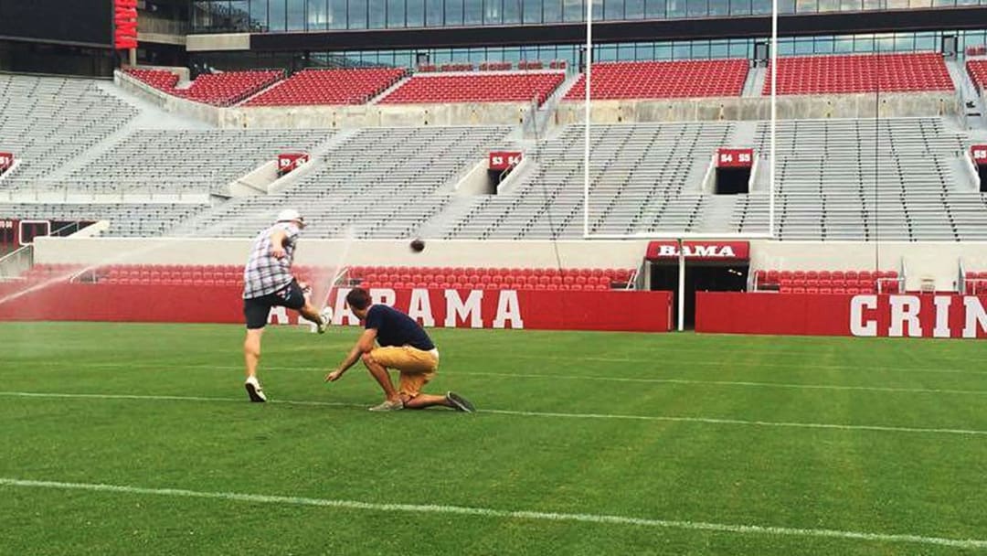 One road trip, eight stadiums and many missed field goals: The tale of Scott Needham's memorable journey