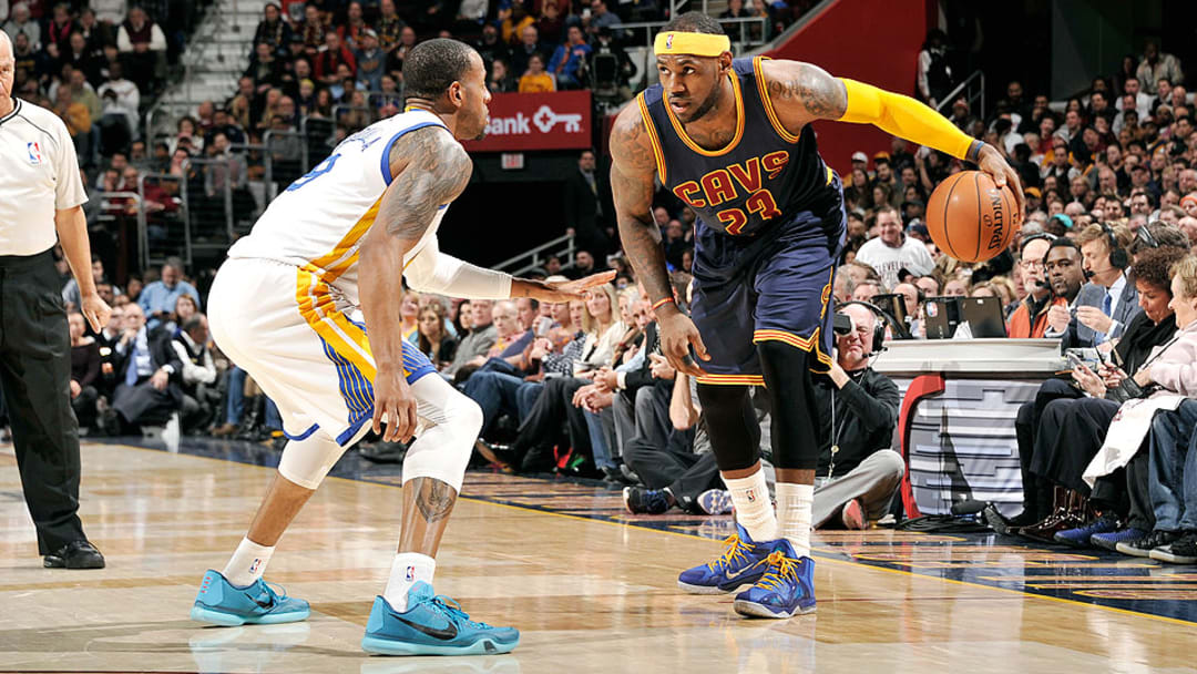 LeBron James, surging Cavs send message in win over Warriors