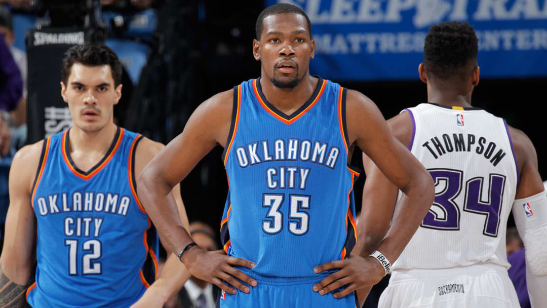 Give and Go: Cavaliers' slide, OKC's chances of losing Durant and more