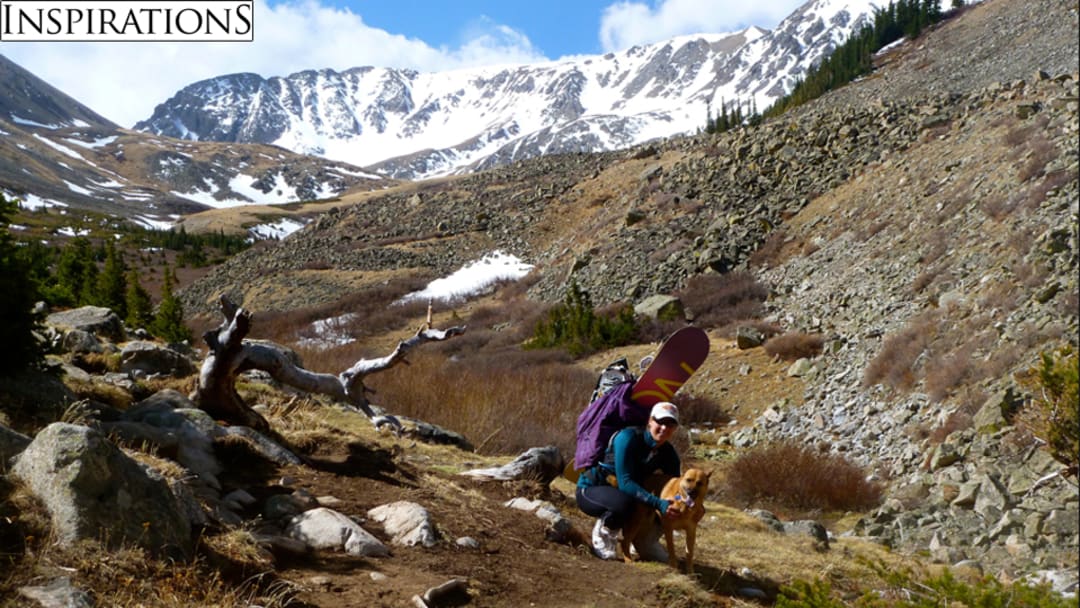 Inspired by others and by her own near tragedy, a snowboarder steps up