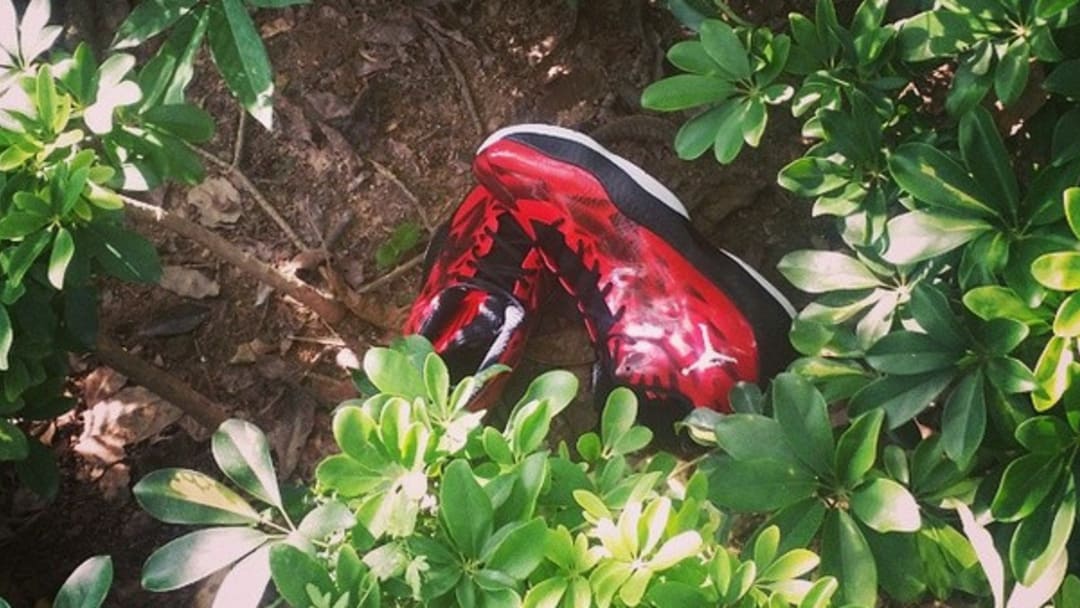 Ray Allen left his Jordans at a park in Hong Kong