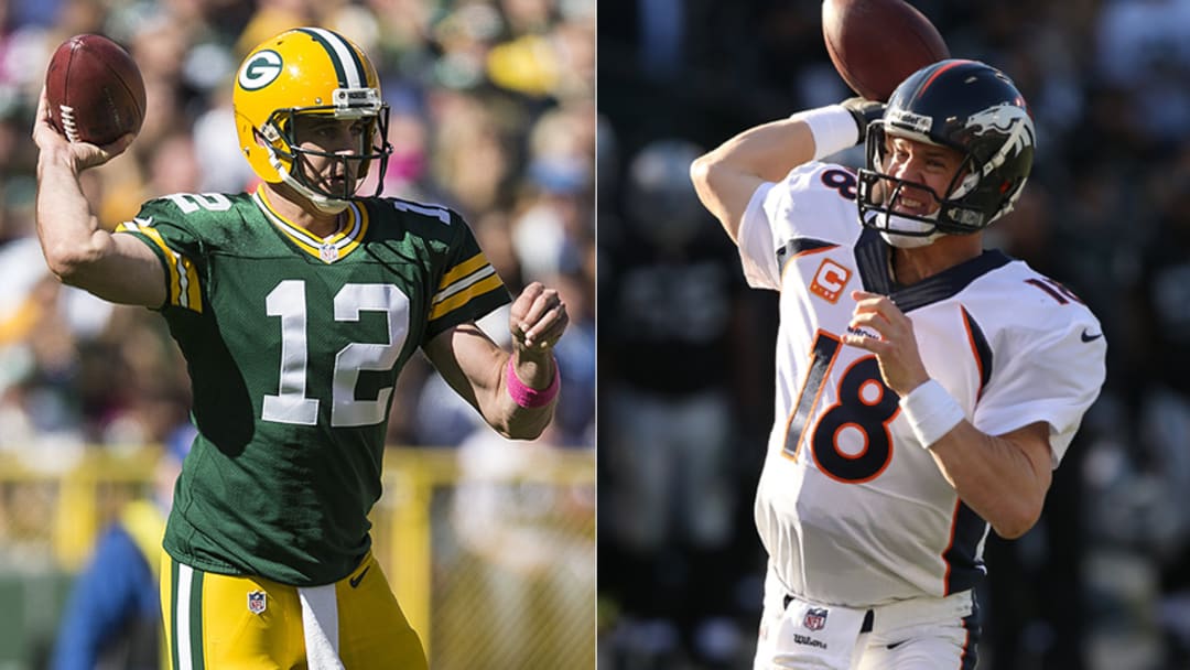 Fantasy football debate: Is Aaron Rodgers or Peyton Manning top QB?