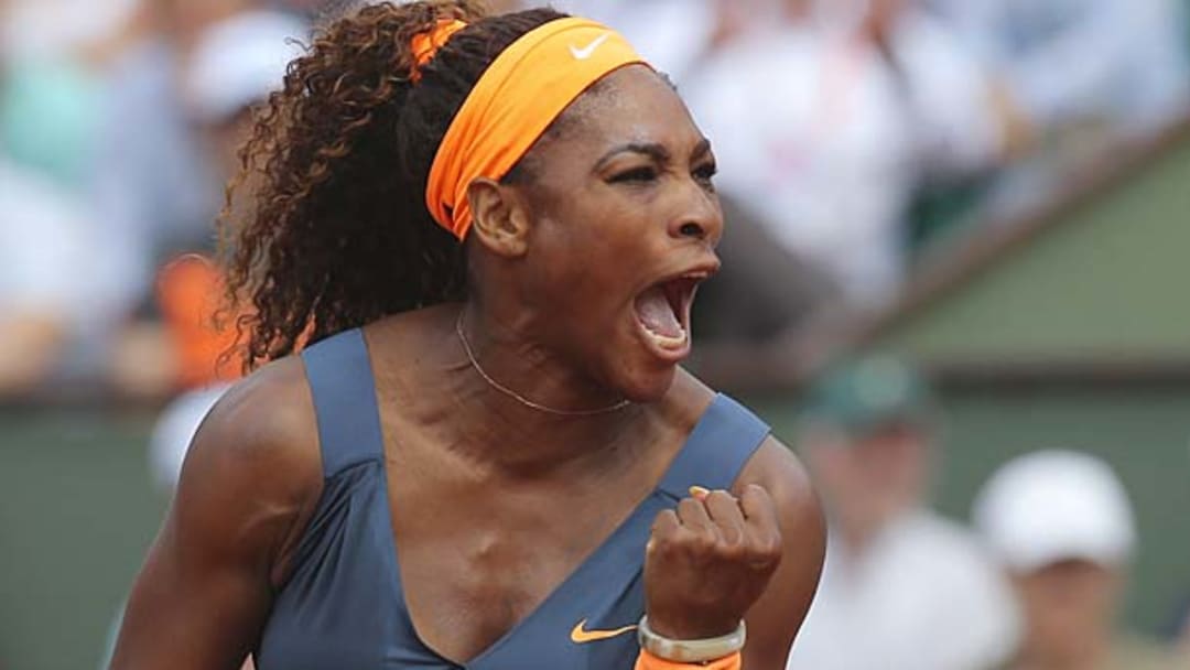 Serena Williams beats Maria Sharapova in powerful, noisy French Open final