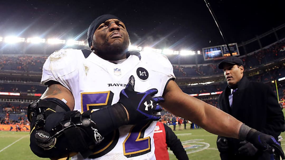 Ray Lewis' farewell not exactly a storybook affair