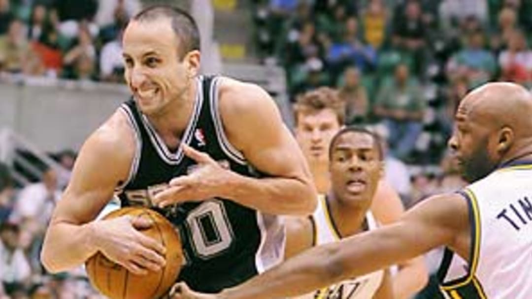 Spurs utilize deep bench to sweep Jazz in well-rounded Game 4 win