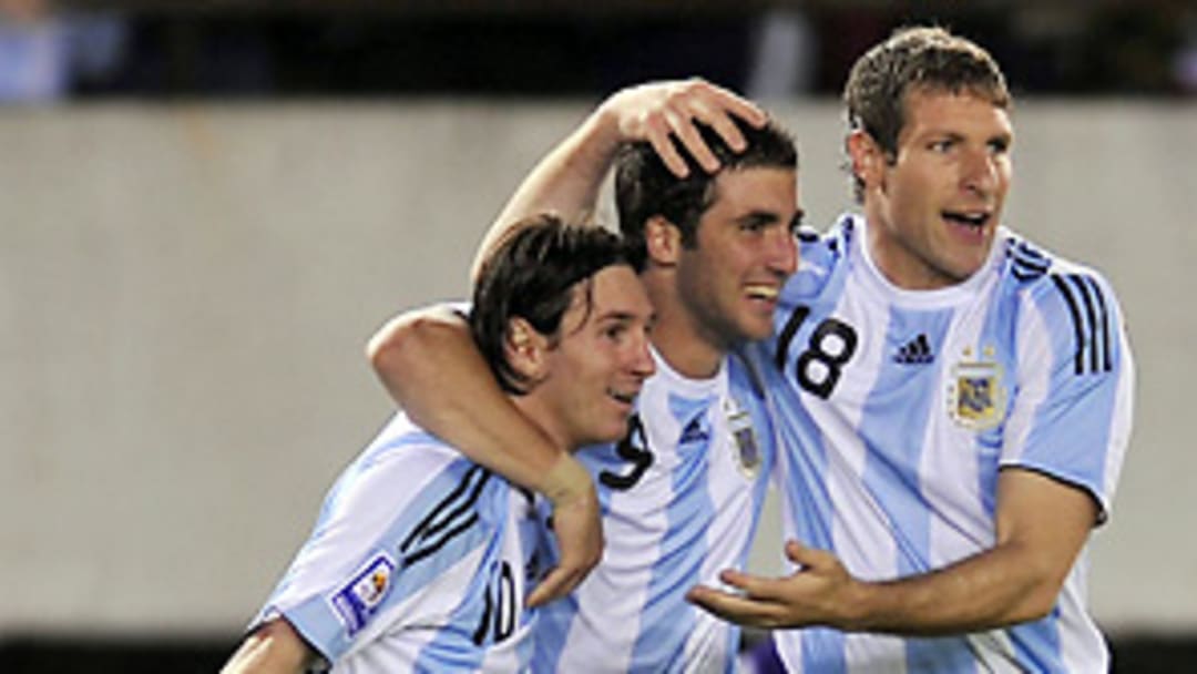 Who will partner Messi in attack?