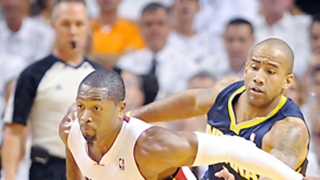 Smothering Heat defense ignites fast breaks, blowout of Pacers