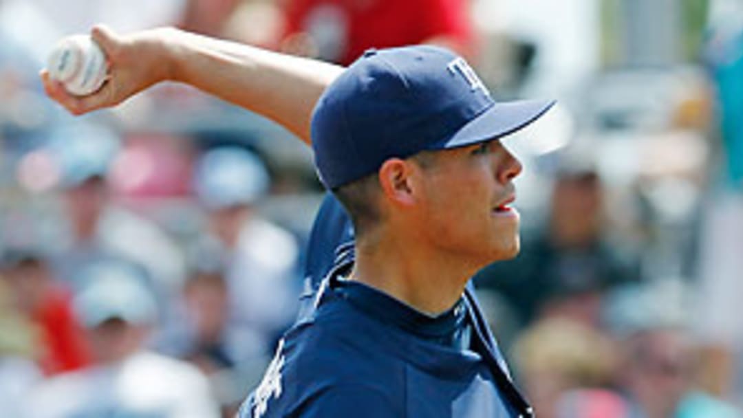 Rays' Moore, already an October hero, preps for rookie year