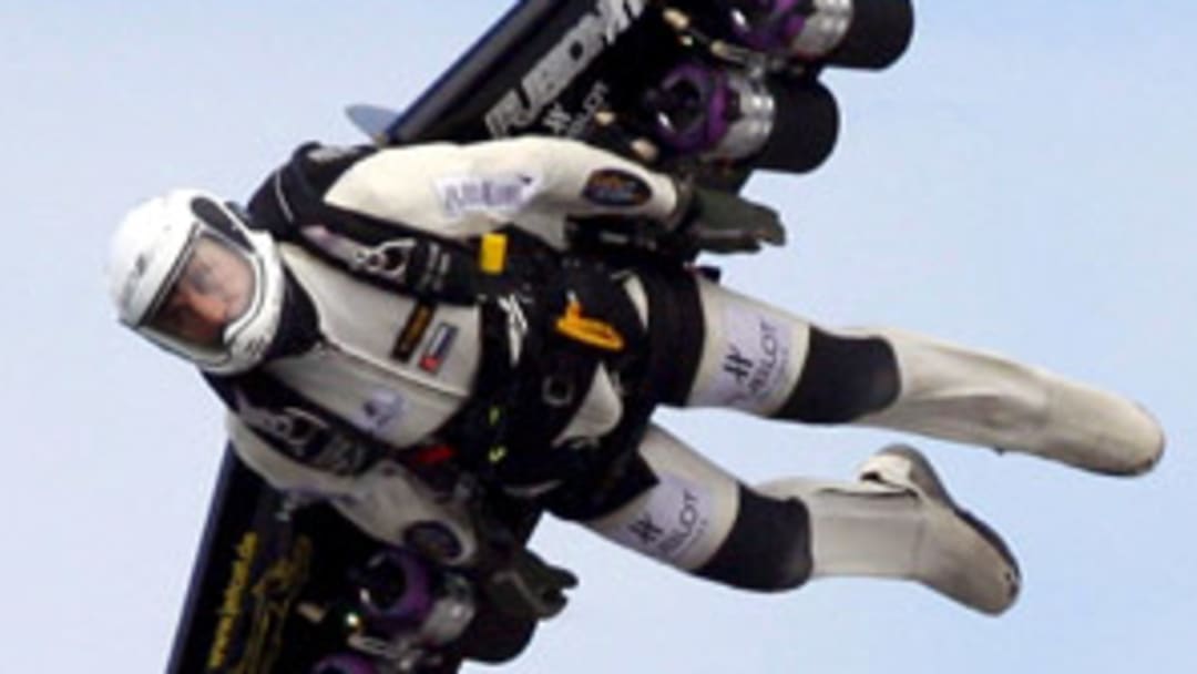 It's a bird, it's a plane, it's Jetman