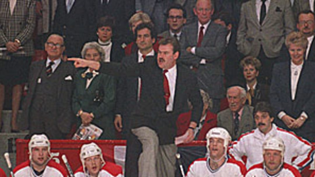 Pat Burns and the '88-'89 Montreal Canadiens were journalism gold