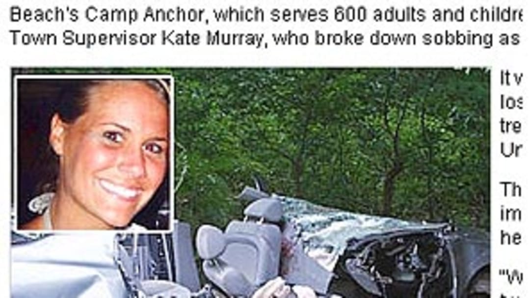 Memory of crash victims lives through survivors, Camp Anchor