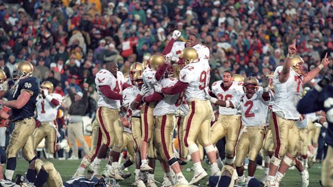 Holy War Week: The Boston College - Notre Dame Rivalry And The Significance of November 20